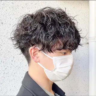 パーマ メンズ メンズパーマ/新宿/ サイカショウイチのヘアスタイル