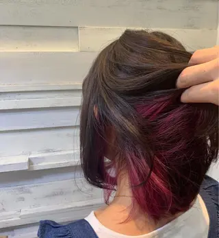ミディアム カラー 🌈re-room EIKI🇰🇷のヘアスタイル