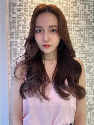 ロング 髪質改善🇰🇷レイ ヤーカット/艶透明髪のヘアスタイル