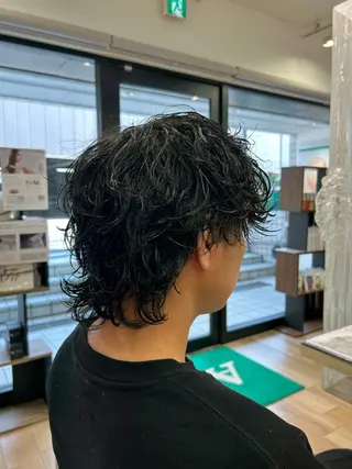 パーマ メンズ 渡辺 大輝 メンズパーマのヘアスタイル