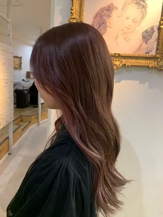 カラー 小嶋 美里のヘアスタイル