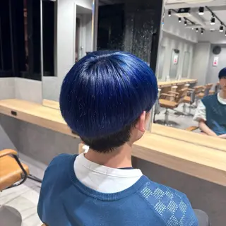 カラー メンズ ハイトーン/ブリーチ 栄/Sayakaのヘアスタイル