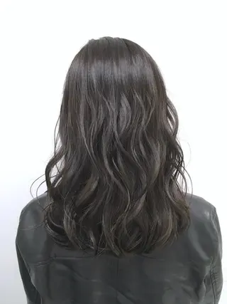 セミロング カラー go today shaire salon 本店所属・yoshi ☆のヘアスタイル