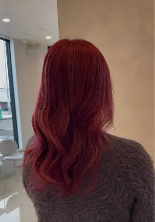 ロング 青木 優遂のヘアスタイル