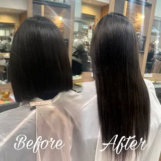 ロング ハイトーン&エクステ 横浜/RIEのヘアスタイル