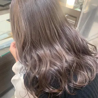 ロング カラー ブリーチカラー💛 石川慧南のヘアスタイル