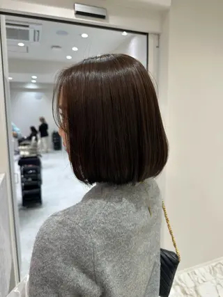 ショート パーマ 韓国レイヤー✨ yasuko銀座のヘアスタイル