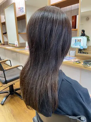 ロング カラー 村田 淳のヘアスタイル
