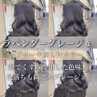 ミディアム 💍大人デザイン /ハイトーン♡リクトのヘアスタイル