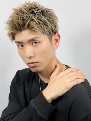 ショート メンズ 柴田 嘉文のヘアスタイル