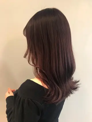 ロング カラー knock【ノック】所属・烏丸韓国ヘア🇰🇷 ayaka🎀のヘアスタイル