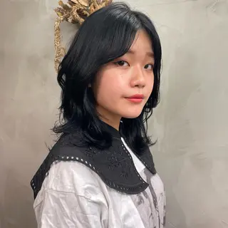 ミディアム RorriM natsuのヘアスタイル