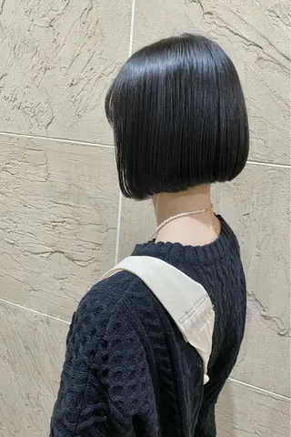 ミディアム カラー 菊地 紗矢のヘアスタイル