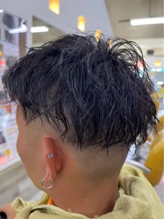 パーマ 大西 瑠奈のヘアスタイル
