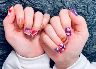 ネイル ゆず秋葉原 Vickyのネイルデザイン