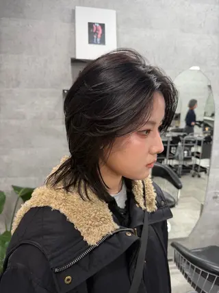 ミディアム カラー 表参道/中明度カラー /レイヤー/Youのヘアスタイル