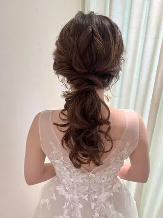 ヘアアレンジ 大人可愛いヘアメイク 💋🧚‍♀️しずかのヘアスタイル