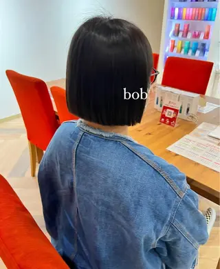 ショート 加納千華 /ボブ/ぱつっとボブのヘアスタイル