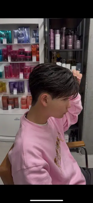 パーマ メンズ メンズパーマ特化 園田　楓莉のヘアスタイル