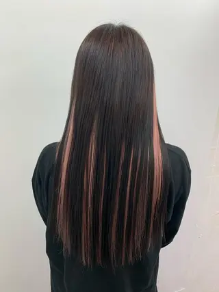 ロング 韓国ヘア×ハイトーン AYA💫のヘアスタイル