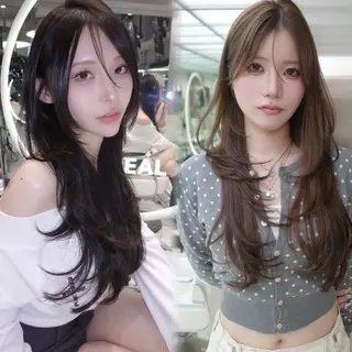 ロング REDEAL所属・ハイレイヤー🇰🇷 韓国レイヤー木村侑策のヘアスタイル