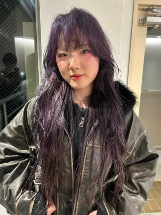 ロング カラー ケアパーマ/ブリーチ daisukeのヘアスタイル