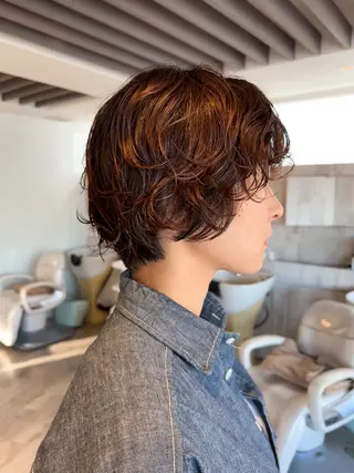 ショート パーマ driP.　by HAVANA所属・パーマ / ボブ /ショート 谷口 陸のヘアスタイル