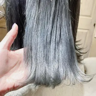 ミディアム カラー Minami. 🩵 再現性特化ヘアのヘアスタイル