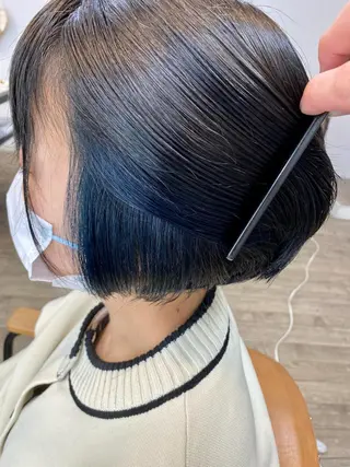 ショート カラー ku-to 北浦和店所属・✨ミニボブ特化✨ ✂︎Raimu✂︎のヘアスタイル