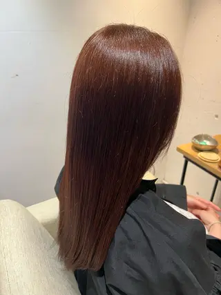 セミロング カラー ブルームヘアデザイン かこ。のヘアスタイル