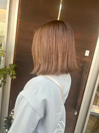 ミディアム Qwali所属・にしむら かなたのヘアスタイル