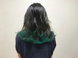 セミロング カラー パーマ hair &eye LAWE.店長のヘアスタイル