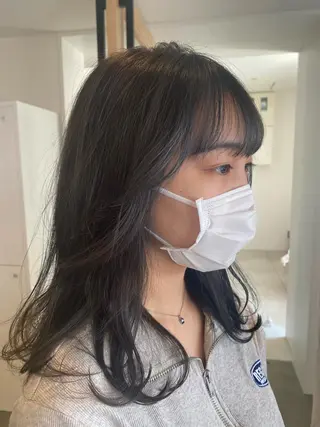 セミロング I nagiのヘアスタイル