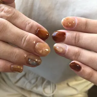 ネイル 黒葛原 めぐみのネイルデザイン