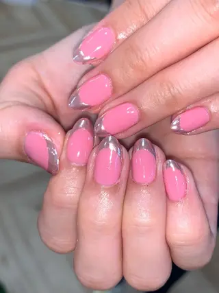 ネイル NES NAIL所属・さゆり￤推しキャラ ￤ロングネイル🩷のネイルデザイン