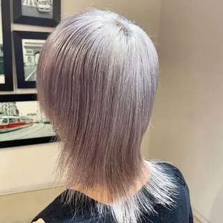 ミディアム カラー メンズ 髪質改善カラー /美髪矯正🫧ゆたかのヘアスタイル