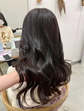 ロング カラー 💐花屋併設💐 宮園　雛羽のヘアスタイル