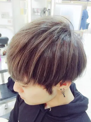 カラー 永井 大希のヘアスタイル