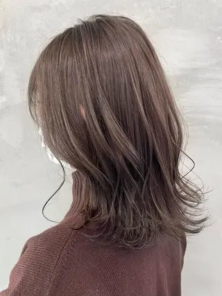 セミロング カラー 🫧透明感カラー🫧 OIKAWAのヘアスタイル