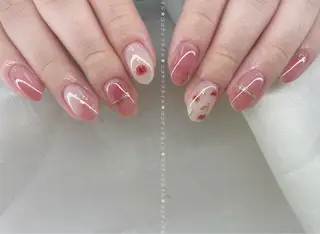 ネイル 神田 ココナッツのネイルデザイン