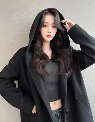 ロング カラー ヘアアレンジ 韓国ヘア/髪質改善 TAKAHIROのヘアスタイル