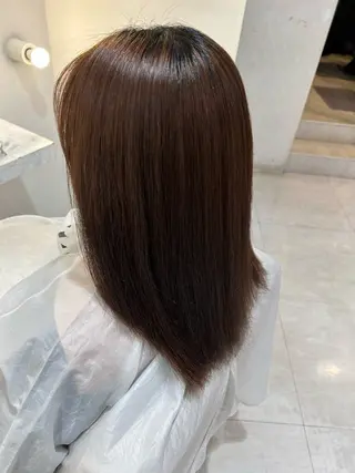 ミディアム カラー ヘアメイクwill野田阪神店所属・石井 悠のヘアスタイル