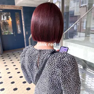 カラー 暖色カラー推し/ トヤエリコのヘアスタイル