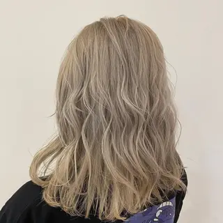 カラー ブリーチなし/髪質 改善/エクステ✨天夕のヘアスタイル