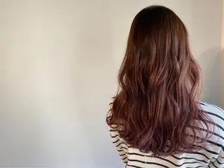 ロング 最新ケアカラー 髪質改善YUTOのヘアスタイル