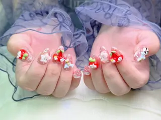 ネイル lucky nail 歌舞伎町のネイルデザイン