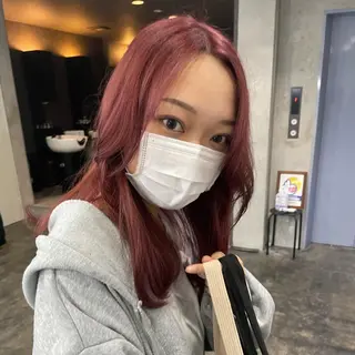 カラー MaisonHALU 松浦光咲のヘアスタイル