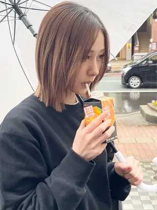 ミディアム 園田 渉 ◤SHIKIO◢のヘアスタイル