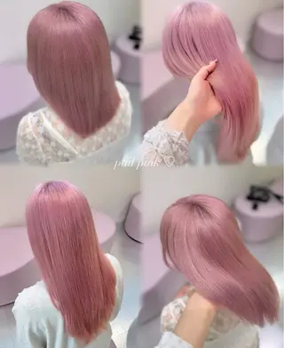 ロング カラー ozaki renaのヘアスタイル