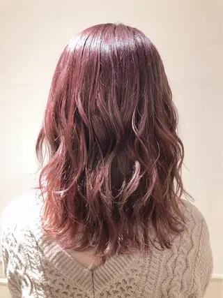 セミロング カラー パーマ 🟣メンズパーマ 川端 永遠🟣のヘアスタイル